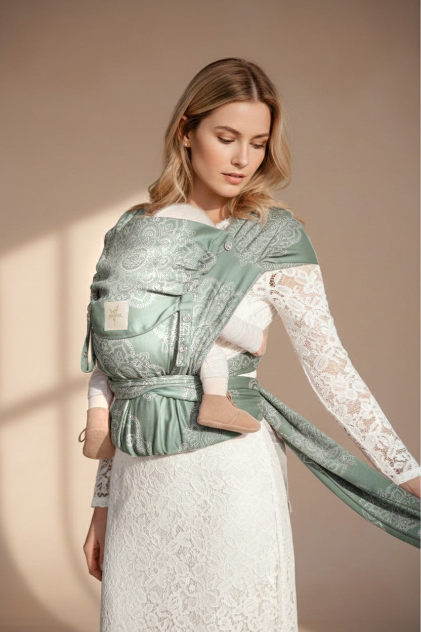 Porte-Bébé WrapStar Tapis Mandala Salvia