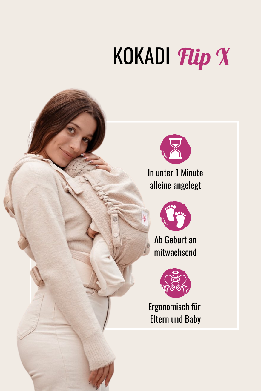 Porte-Bébé Flip X Pro Heart2Heart Menthe