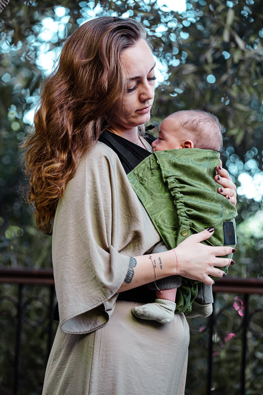 Porte-Bébé Flip Rose verte