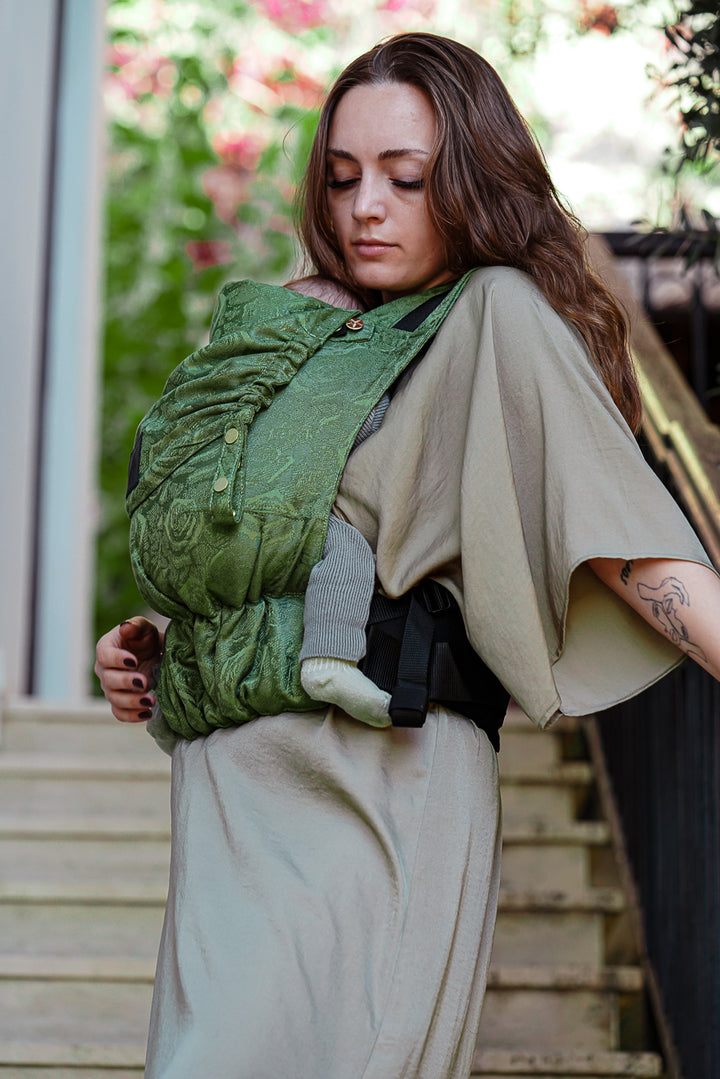 Porte-Bébé Flip X Rose verte