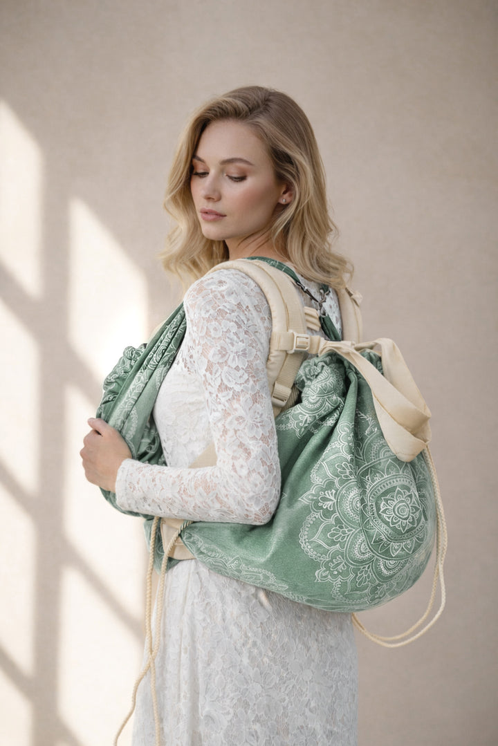 Mommy Bag Mandala beige olive
