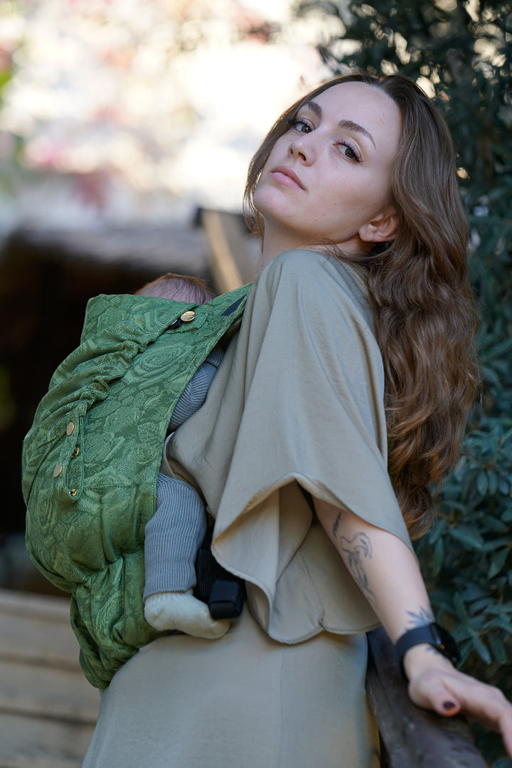 Porte-Bébé Flip X Rose verte