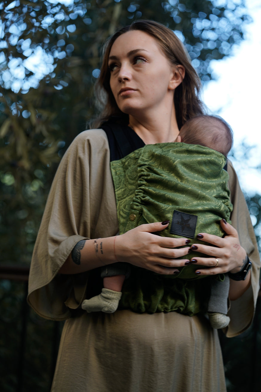 Porte-Bébé Flip Rose verte