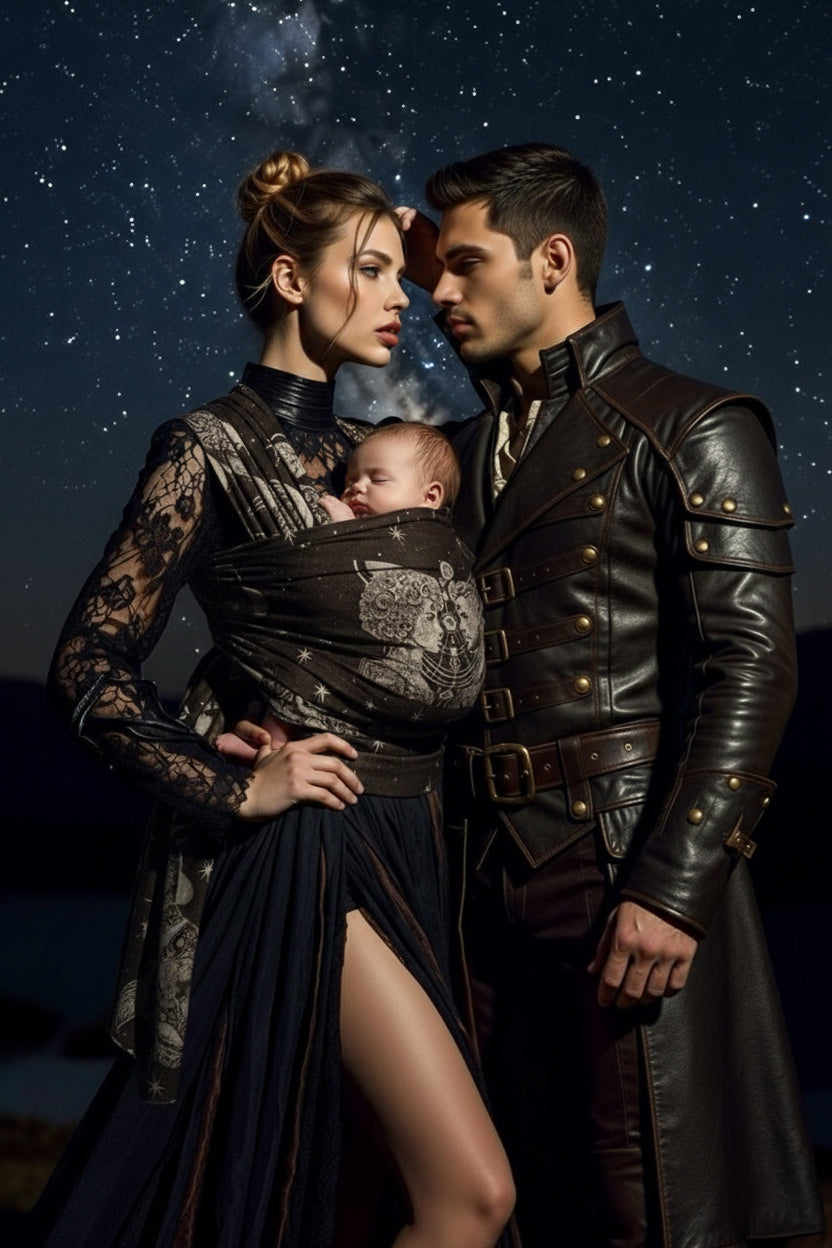 Écharpe de portage Véga et Altaïr