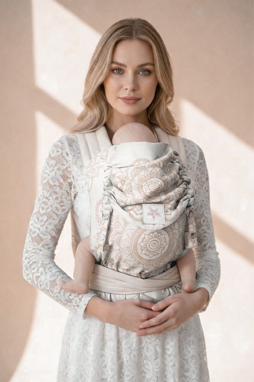 Porte-Bébé TaiTai Mandala Café au lait