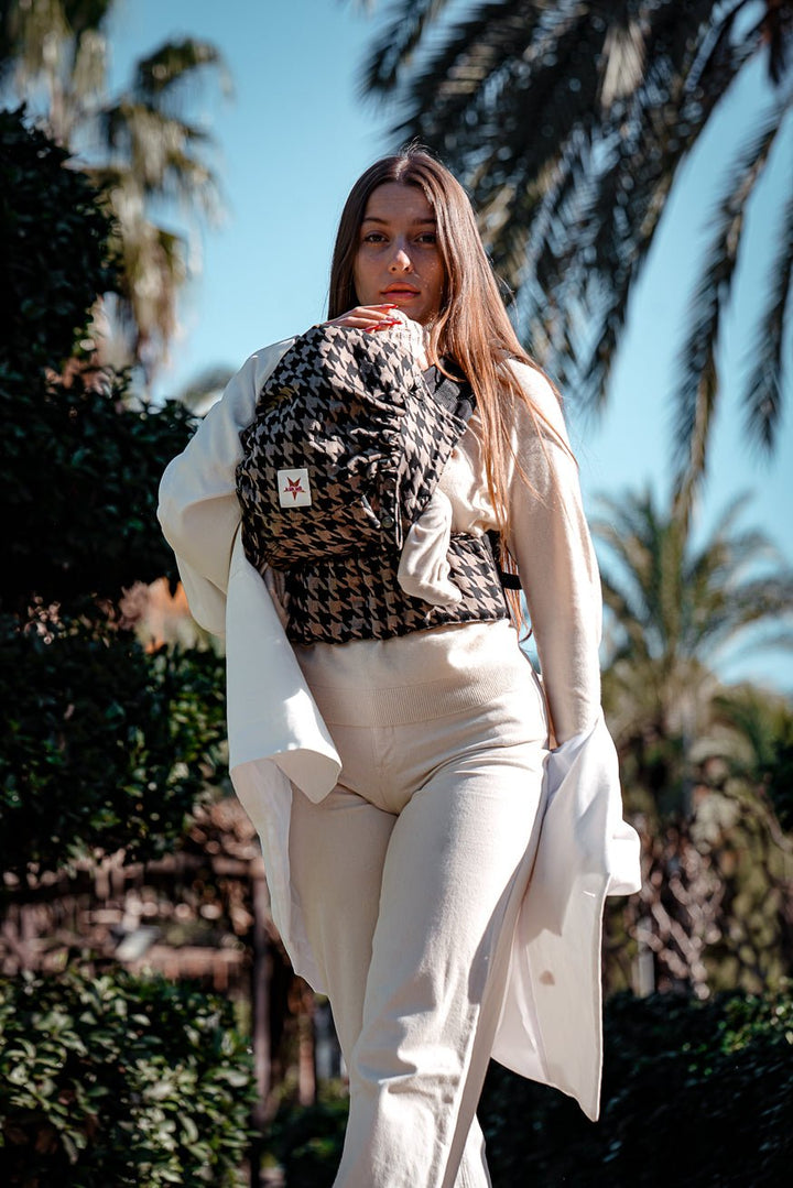 Babytrage Flip Houndstooth Maxim - KOKADI