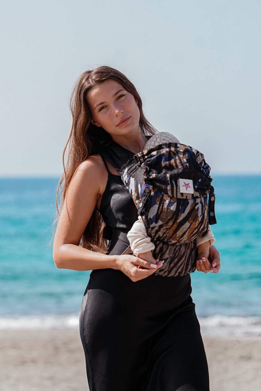 Porte-Bébé Flip Junglefari Or Vibrant - KOKADI