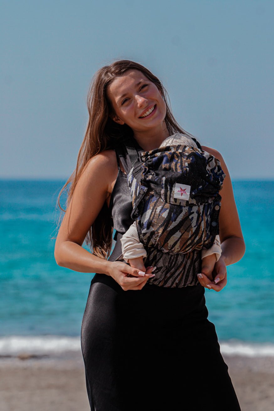 Porte-Bébé Flip Junglefari Or Vibrant - KOKADI