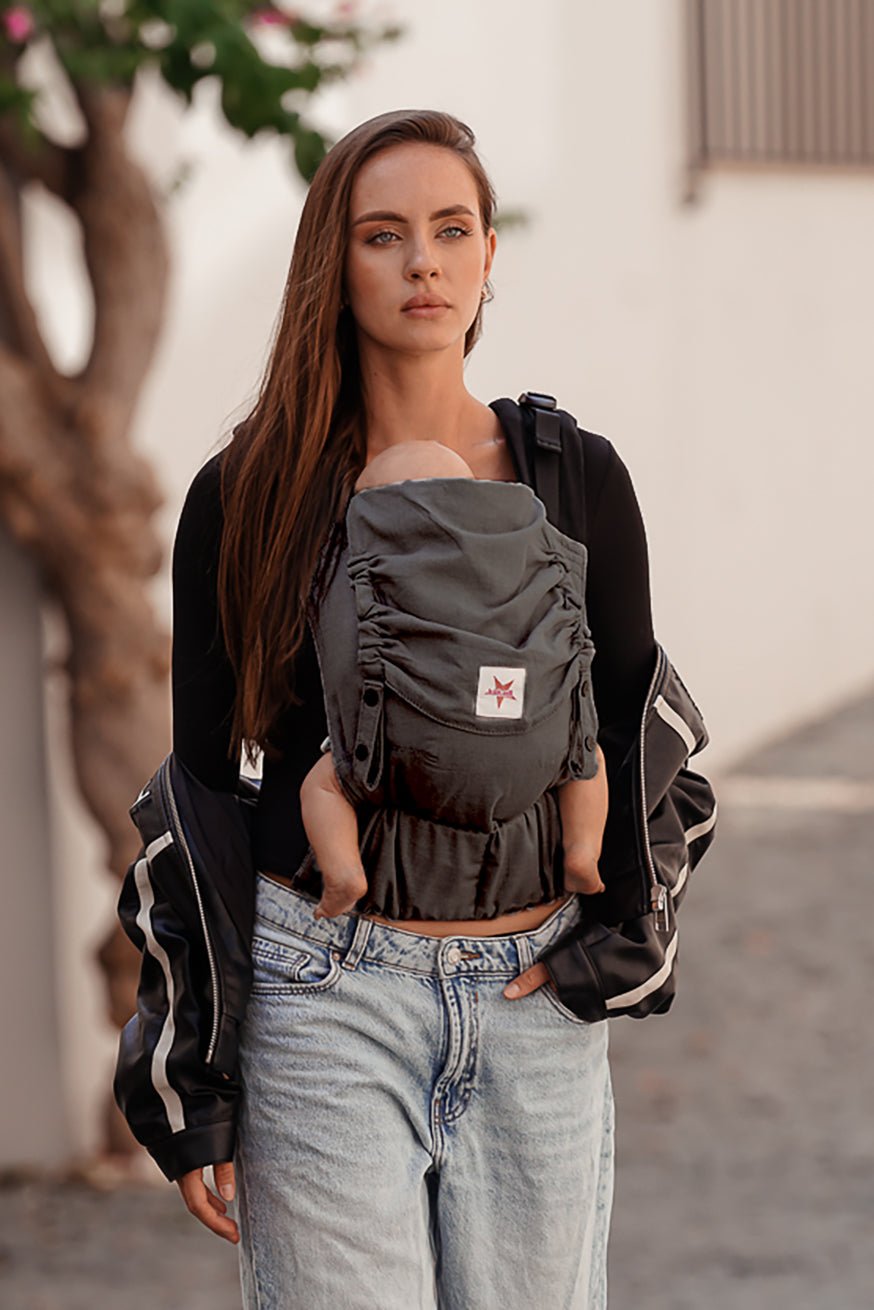 Porte-Bébé Flip Juste M. Gray - KOKADI