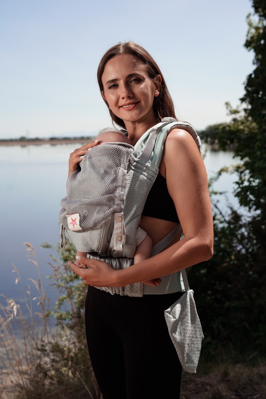 Babytrage Flip Performance Air Heart2Heart Mint - KOKADI