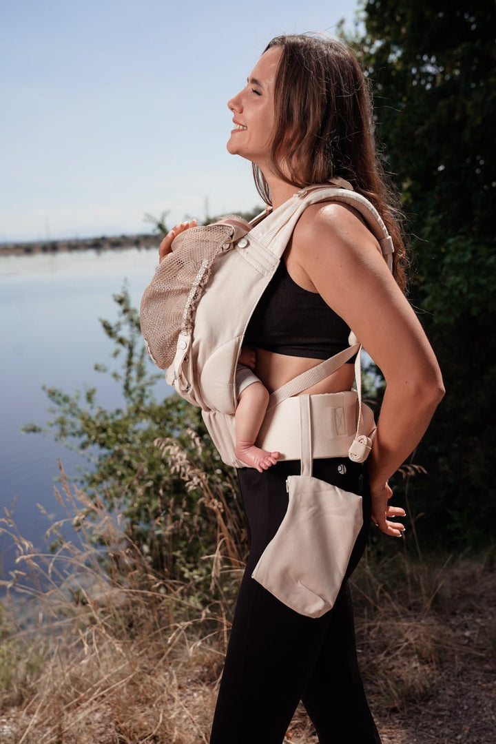 Porte-Bébé Flip Performance Air Juste de la crème - KOKADI