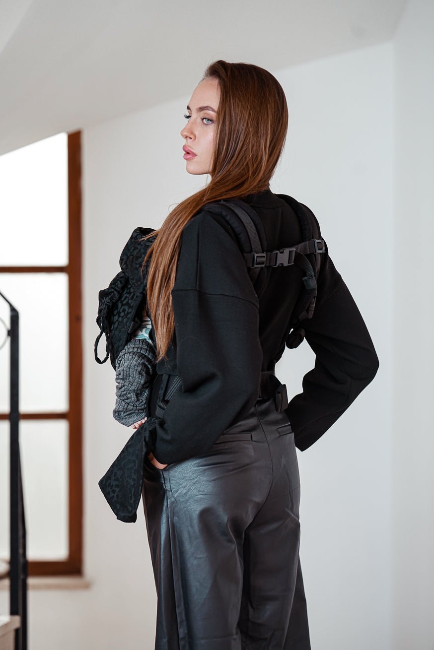 Babytrage Flip Safari Black Beauty - KOKADI