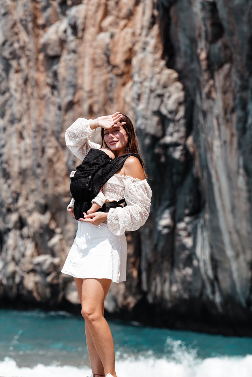 Babytrage Flip Safari Black Beauty - KOKADI