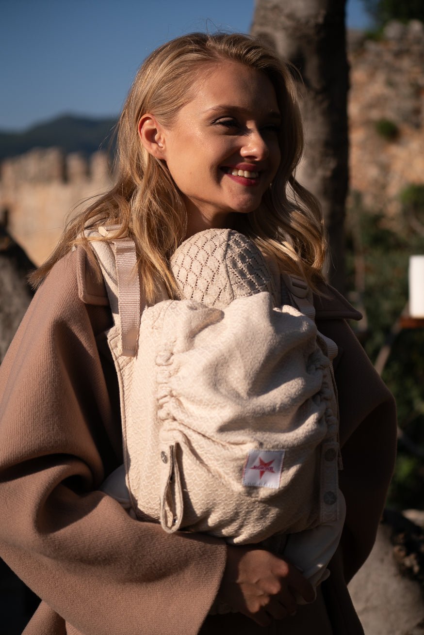 Porte-Bébé Flip X Crème Heart2Heart - KOKADI