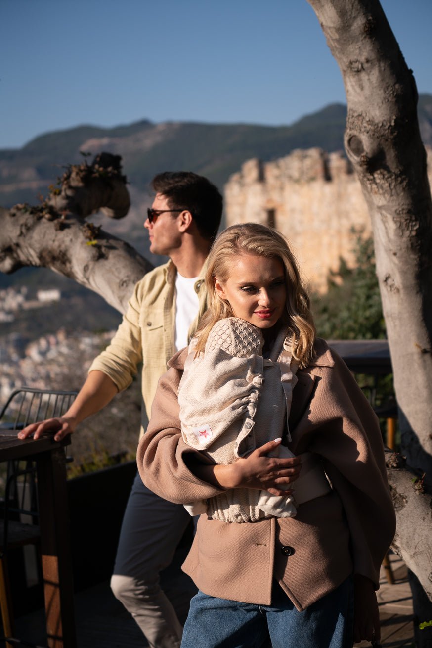 Porte-Bébé Flip X Crème Heart2Heart - KOKADI