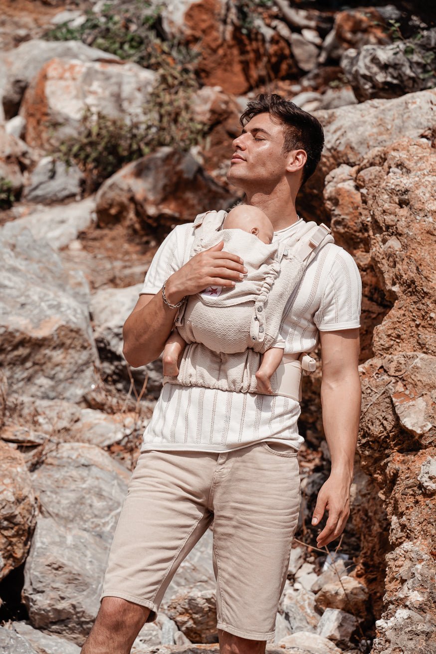 Porte-Bébé Flip X Crème Heart2Heart - KOKADI