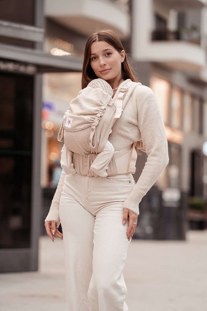 Porte-Bébé Flip X Crème Heart2Heart - KOKADI