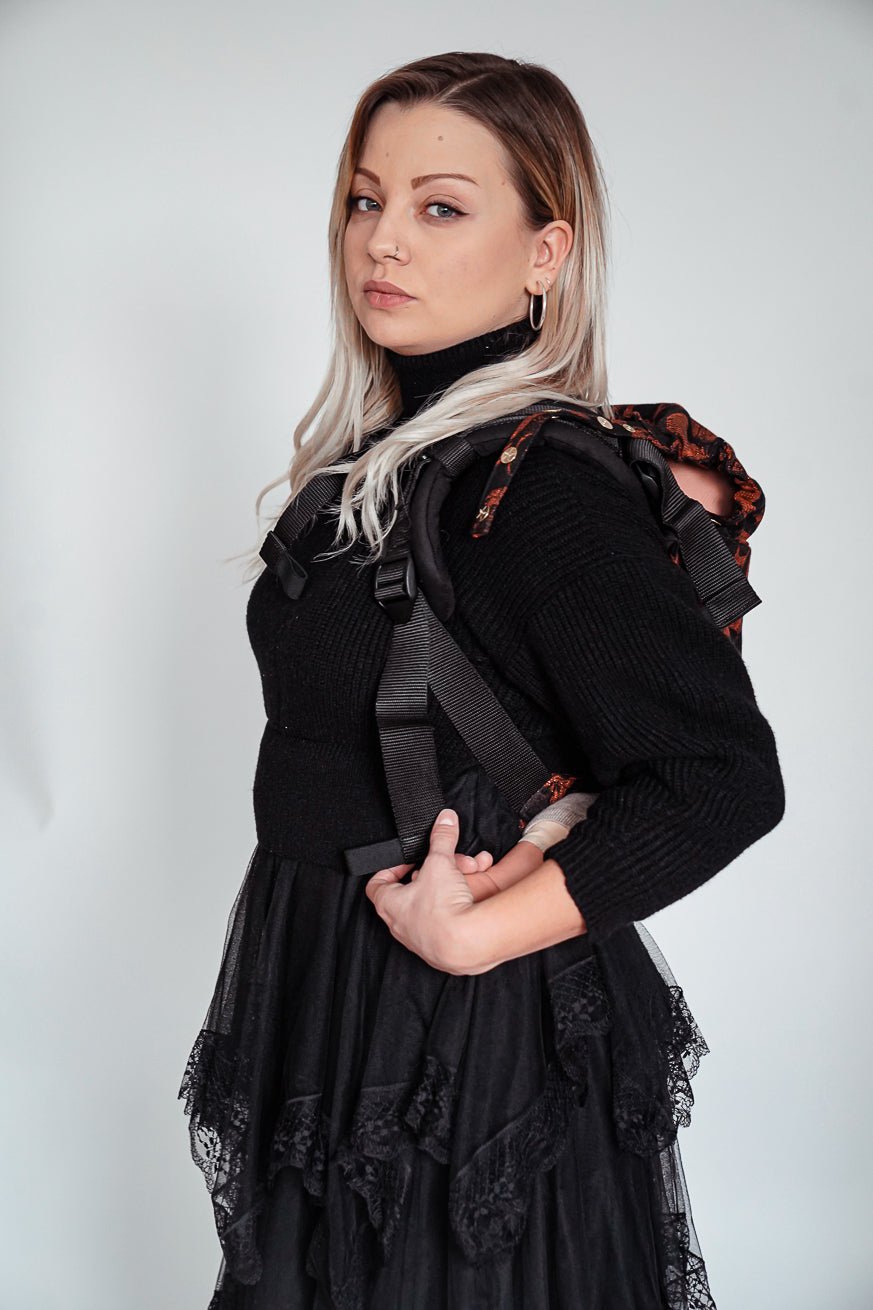 Porte-Bébé Onbu Crânes x Florian - KOKADI