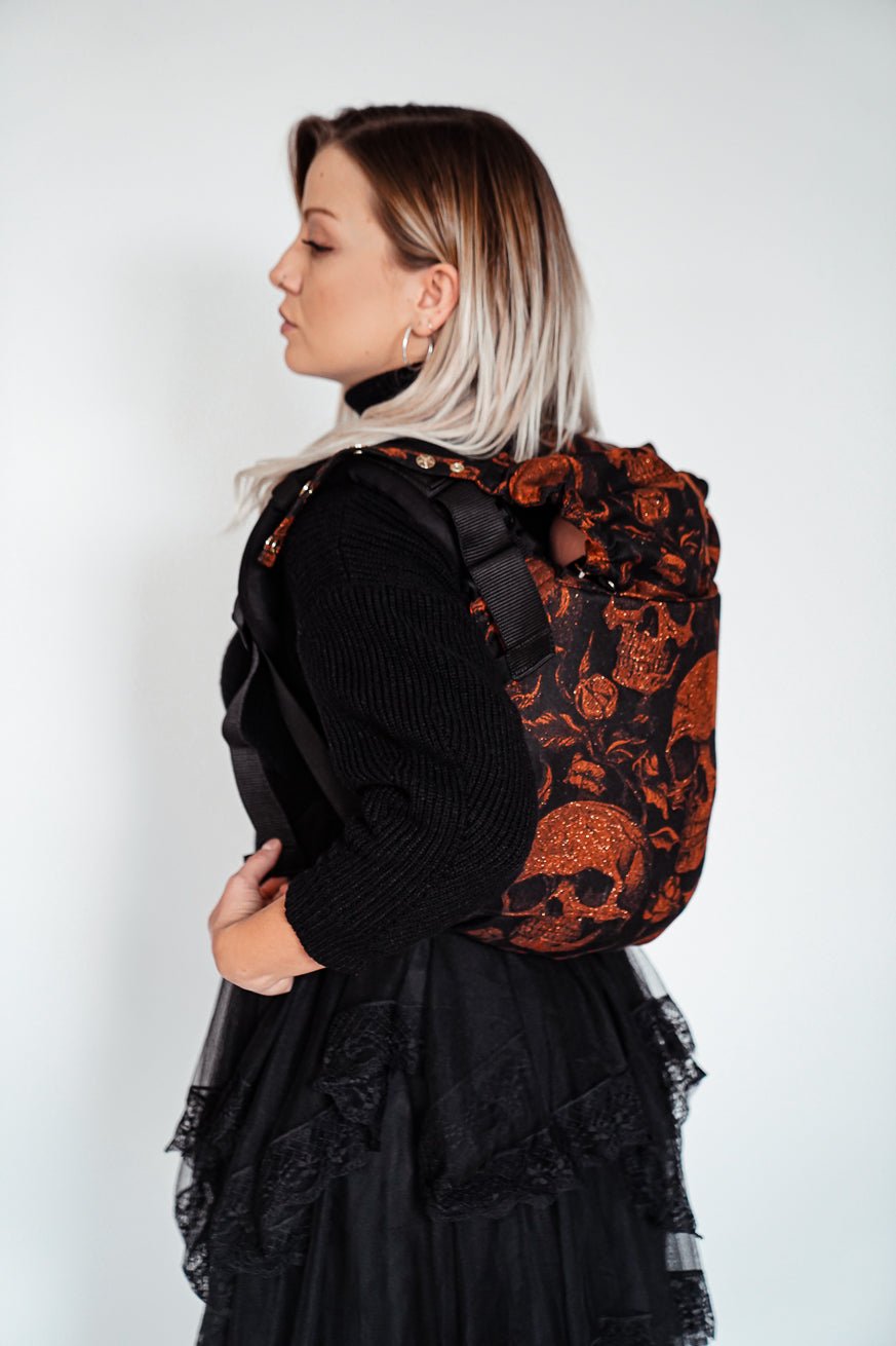 Porte-Bébé Onbu Crânes x Florian - KOKADI