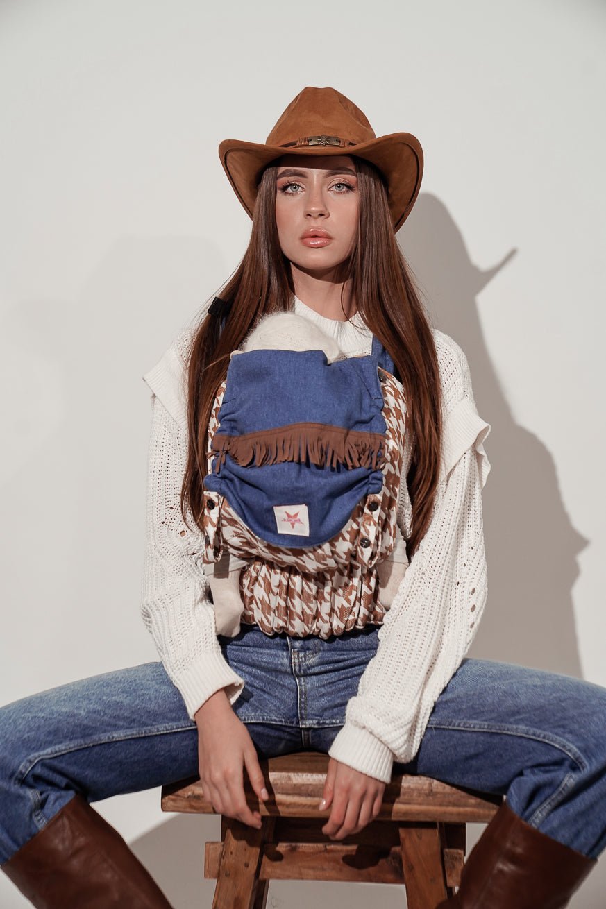 Porte-Bébé Onbu Macchiato du Far West KOKADI