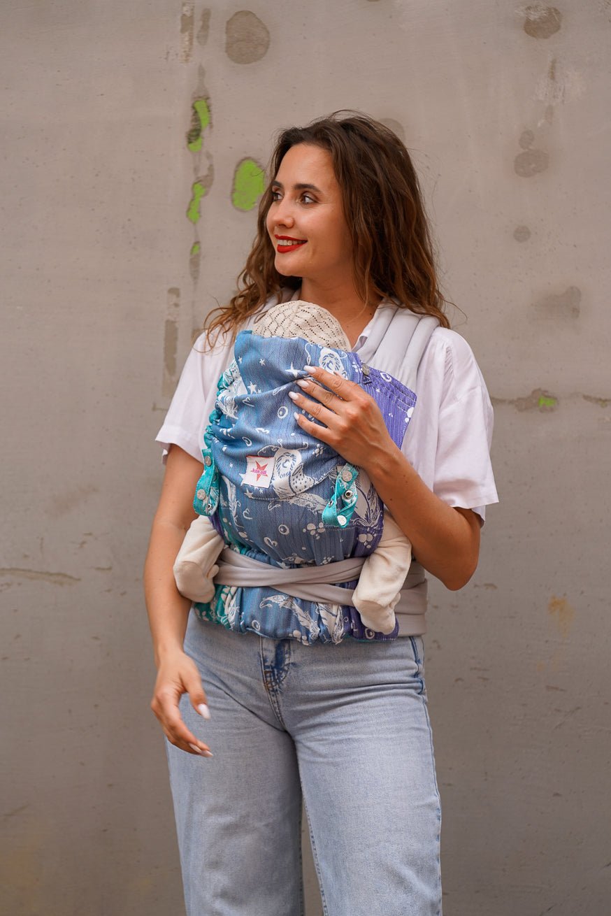 Porte-Bébé TaiTai Plumes Milla - KOKADI