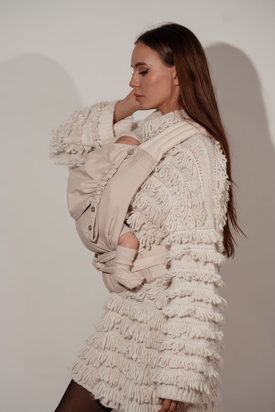 Babytrage TaiTai Heart2Heart Cream - KOKADI