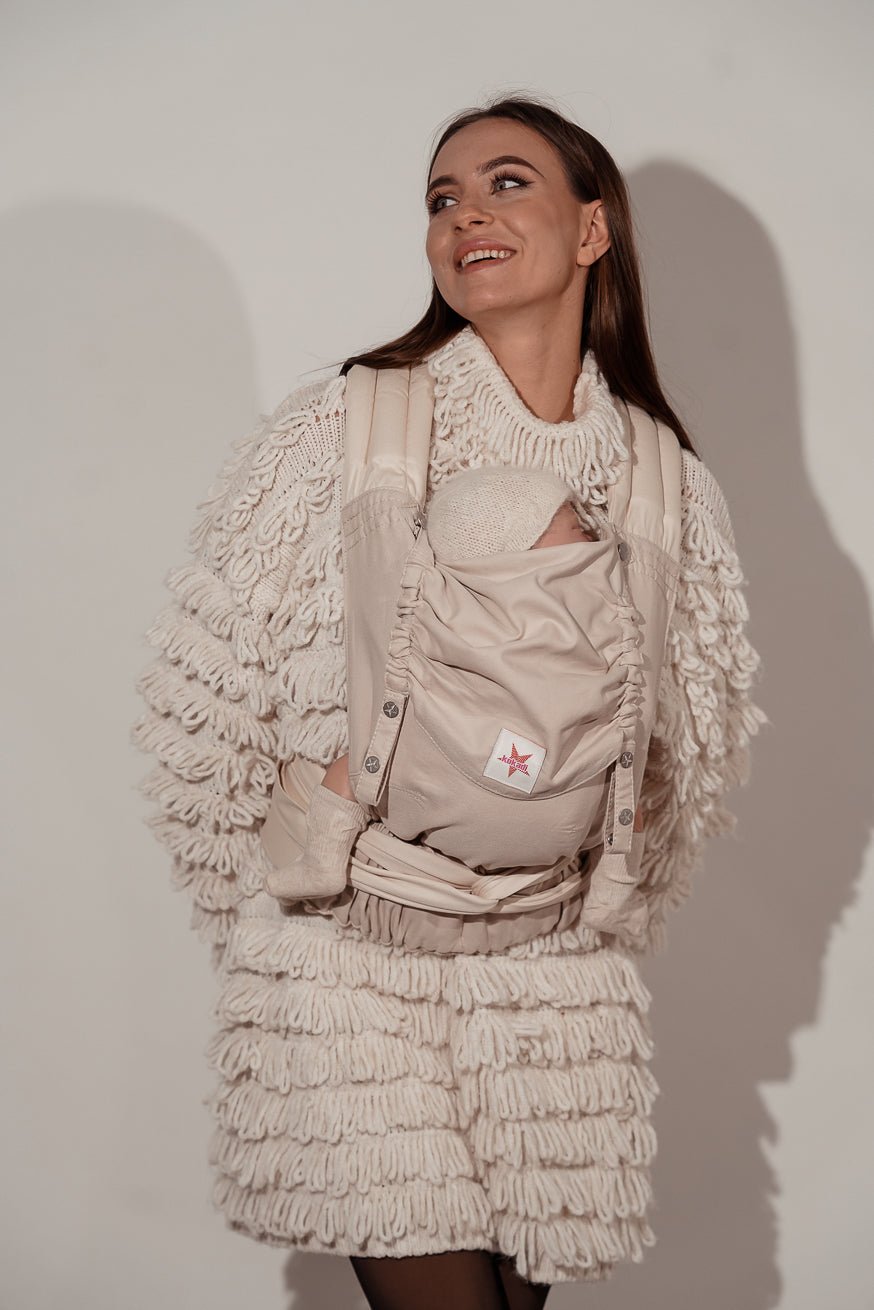 Porte-Bébé TaiTai Juste de la crème - KOKADI