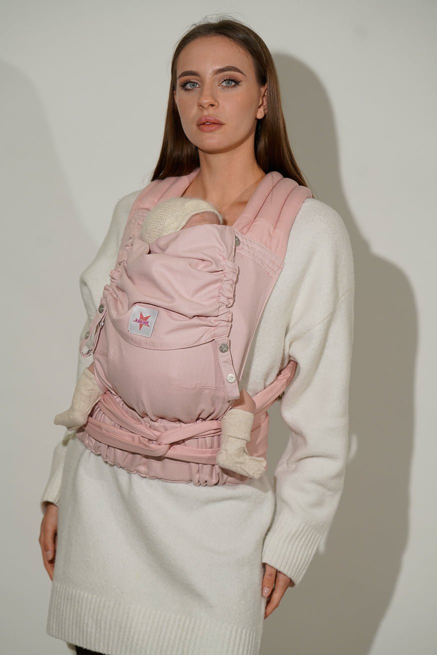 Porte-Bébé TaiTai Juste Rosé - KOKADI