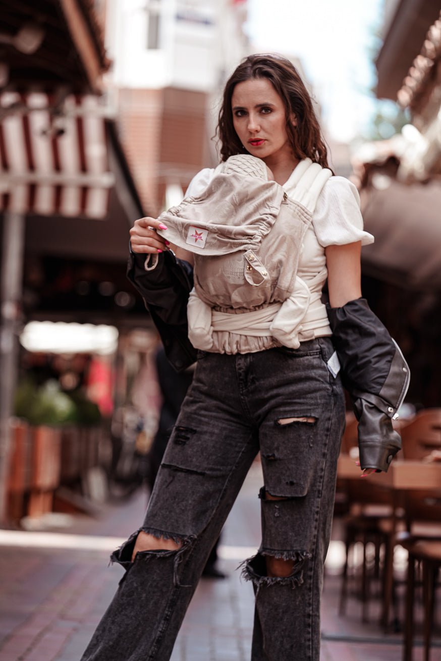 Porte-Bébé TaiTai Crânes soyeux - KOKADI