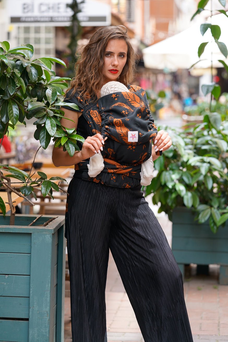 Porte-Bébé WrapStar Plumes Florian - KOKADI