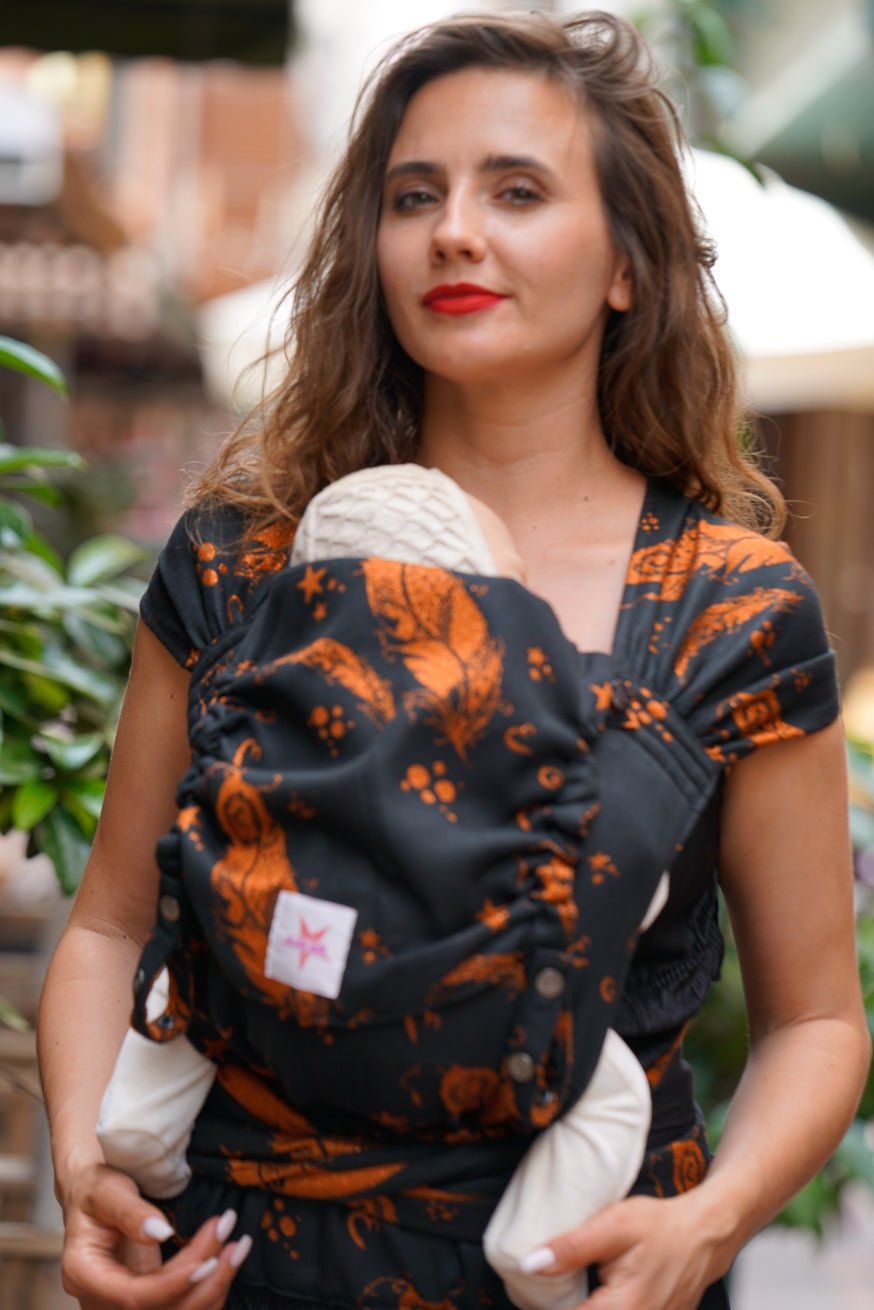 Porte-Bébé WrapStar Plumes Florian - KOKADI