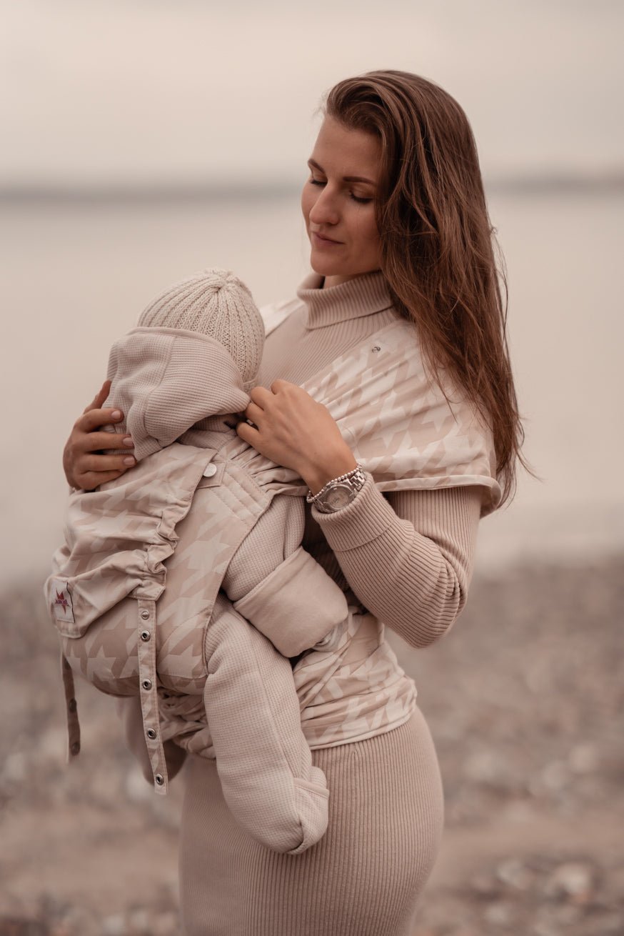 Porte-Bébé WrapStar Campiano pied-de-poule - KOKADI