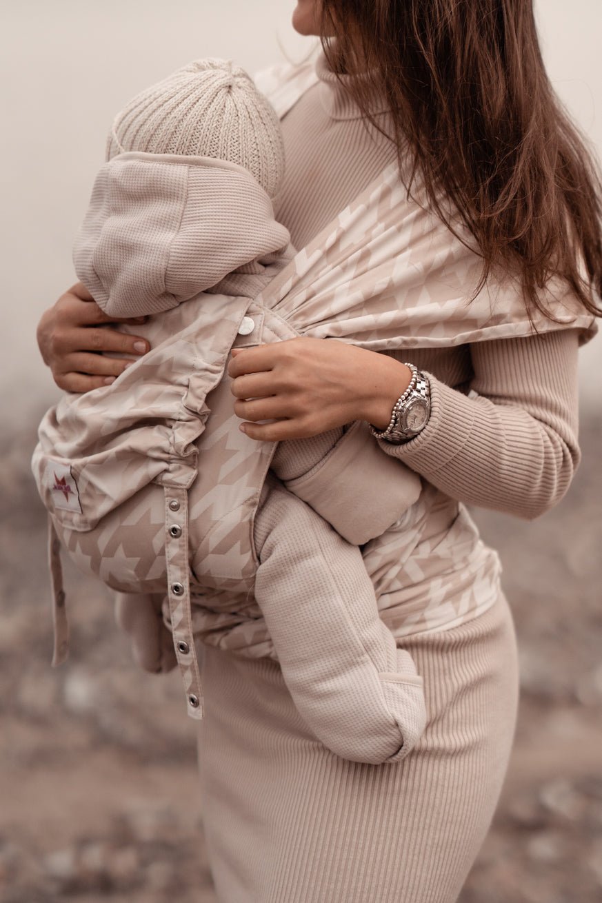 Porte-Bébé WrapStar Campiano pied-de-poule - KOKADI