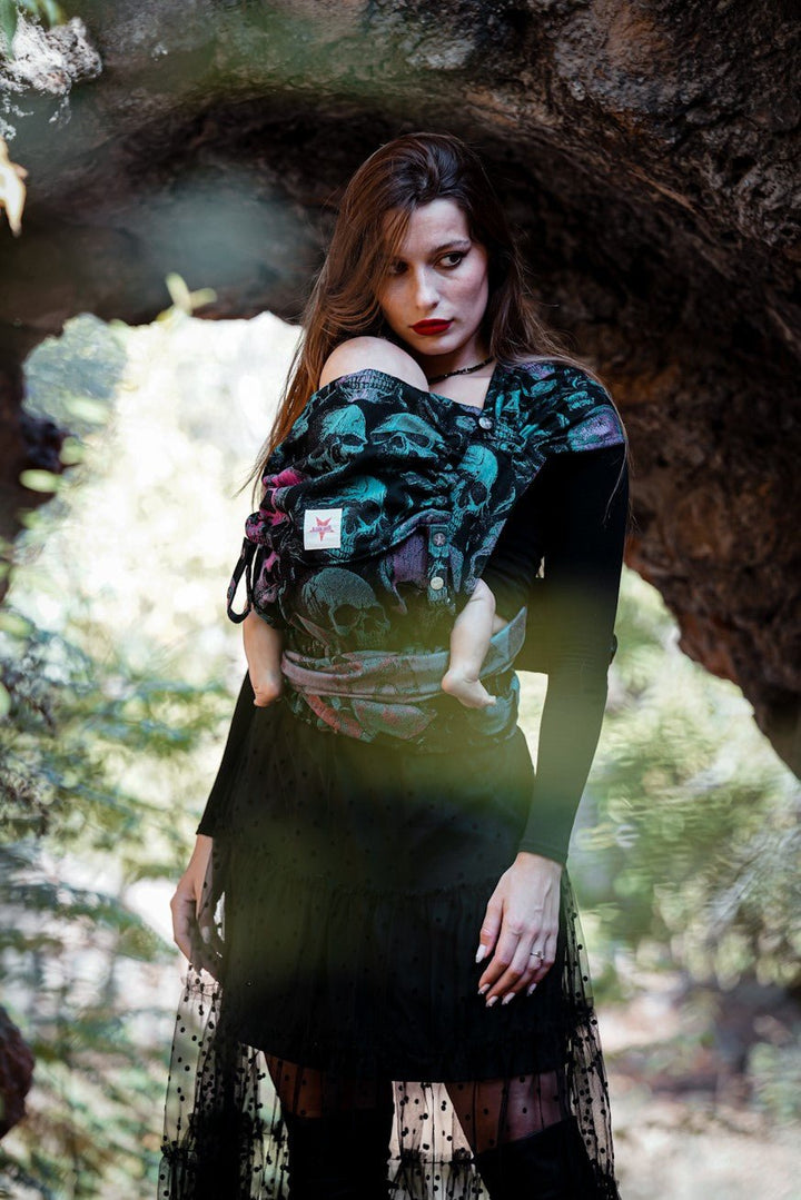 Babytrage WrapStar Scary Skulls - KOKADI