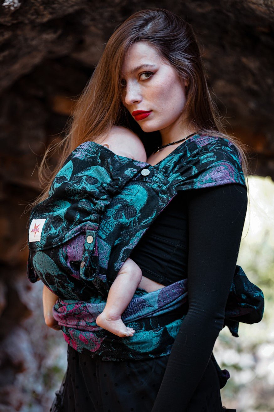 Babytrage WrapStar Scary Skulls - KOKADI