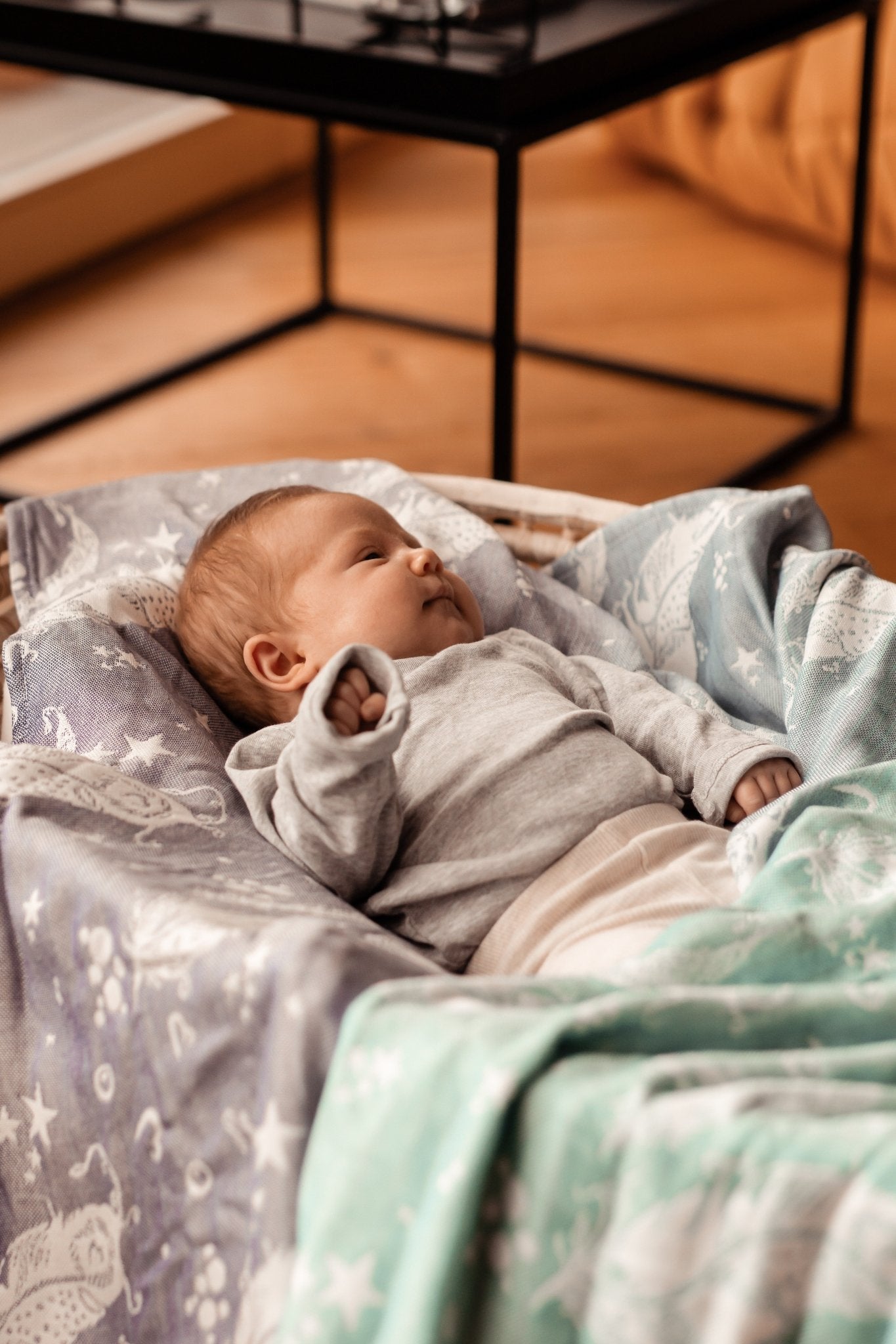 Serviette câline plumes Milla - KOKADI