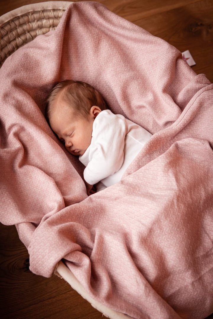 Kuscheltuch Heart2Heart Rosé - KOKADI