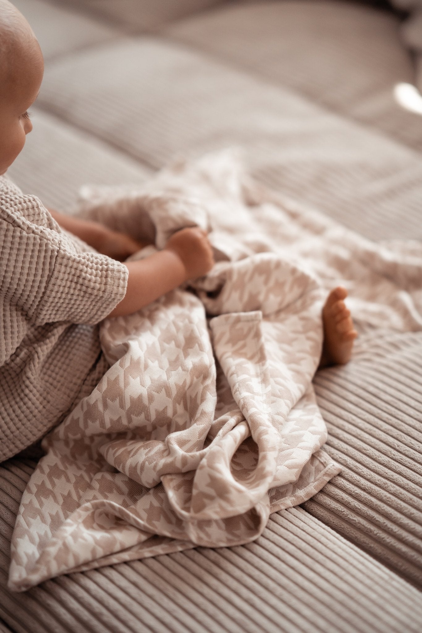 Couverture câline Pied de Poule Campiano - KOKADI