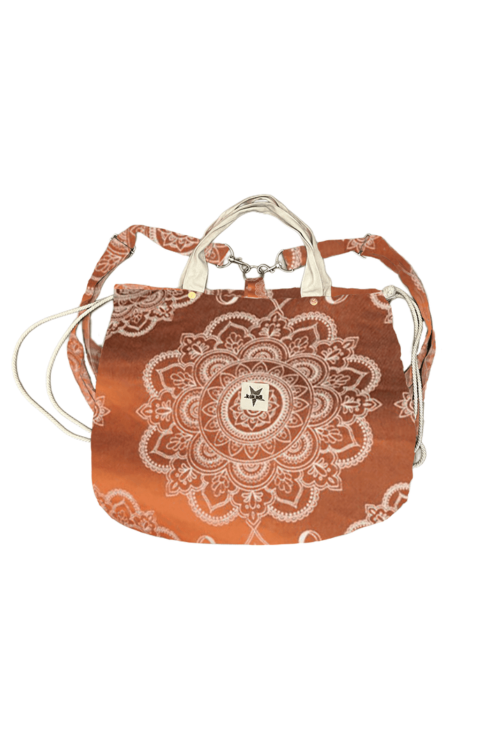 Mommy Bag Mandala Latte Macchiato x Bambou inversé - KOKADI