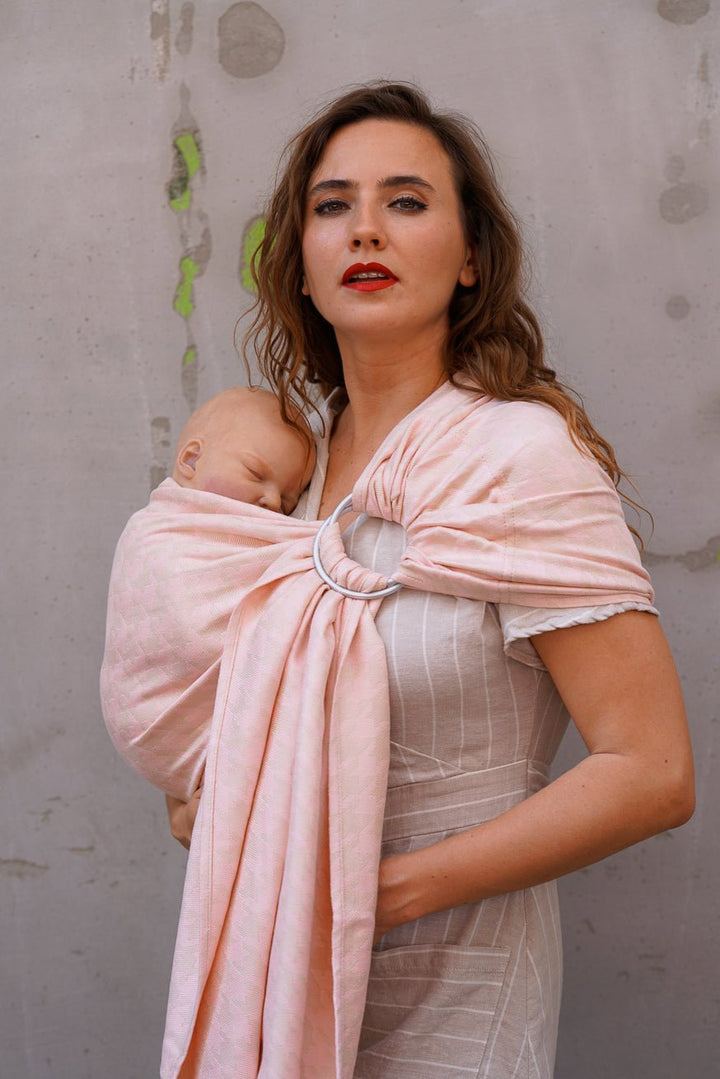 RingSling Houndstooth Viola - KOKADI