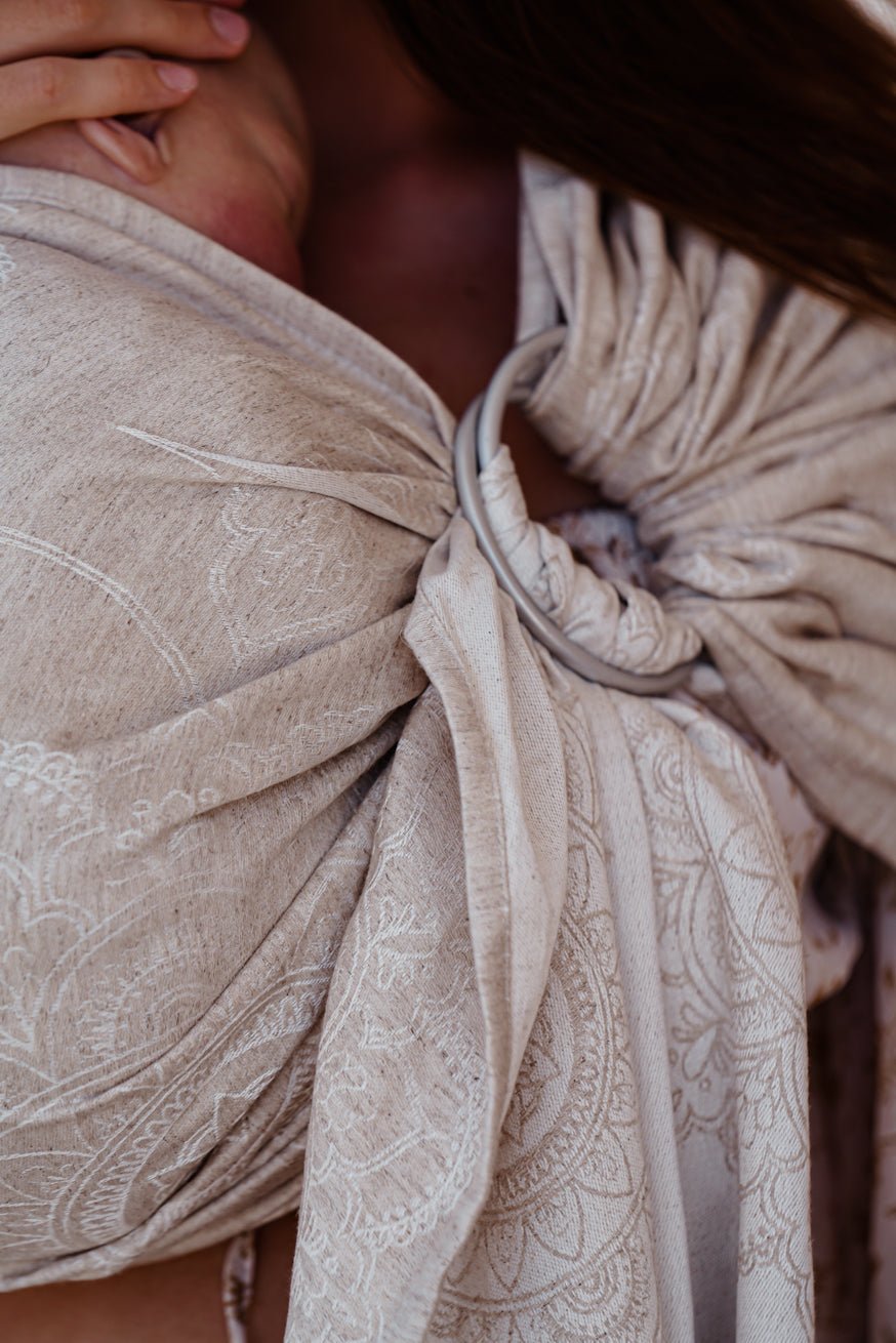 Écharpe de portage anneaux Amoureux de la nature Mandala - KOKADI