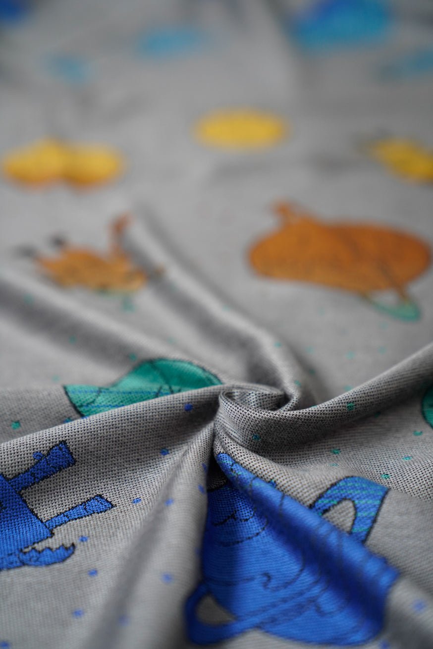 Écharpe de portage anneaux Robot Ben KOKADI