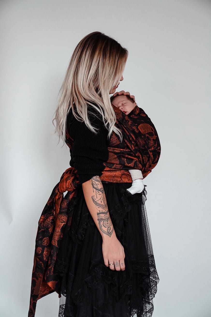 Écharpe de portage Crânes x Florian - KOKADI