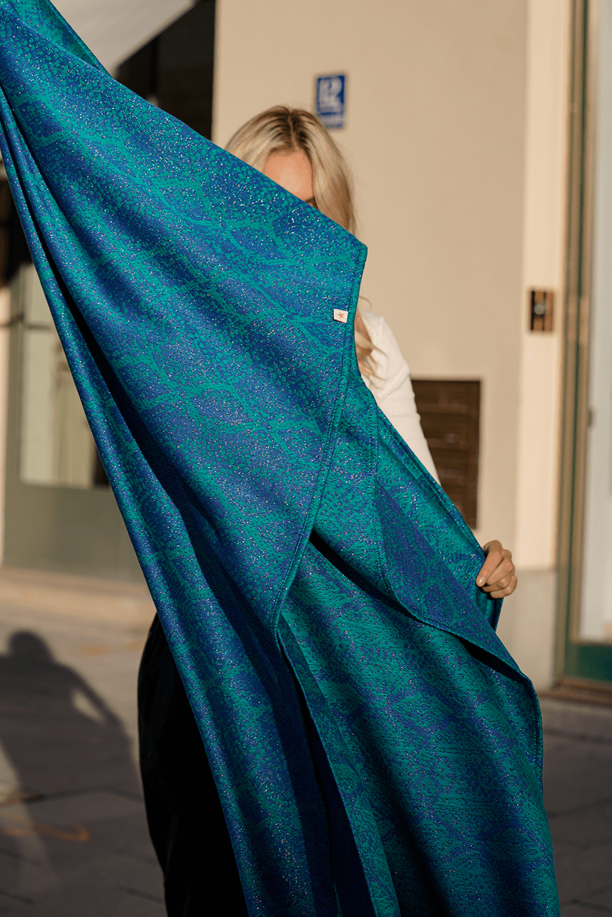 Écharpe de portage Serpent Azzura - KOKADI