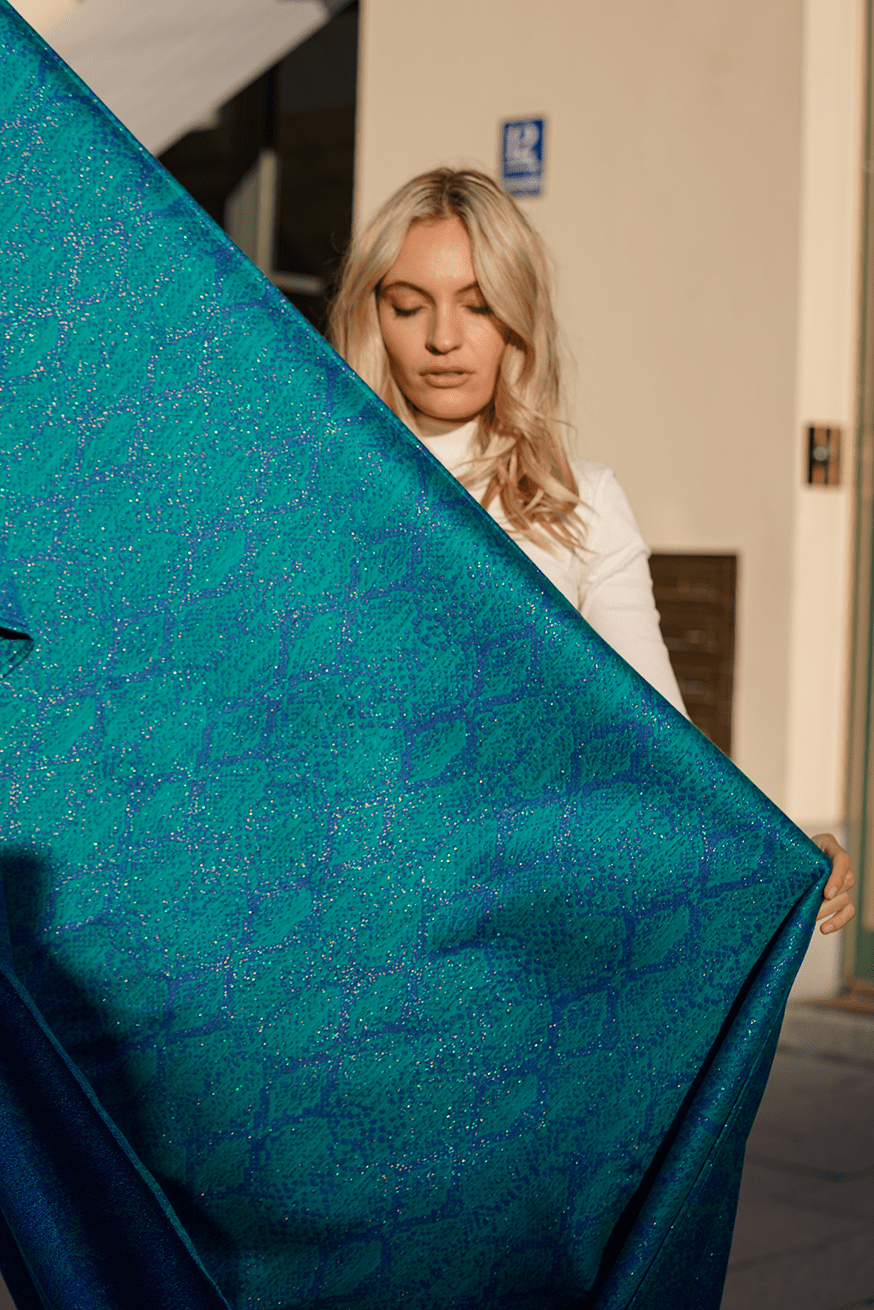 Écharpe de portage Serpent Azzura - KOKADI