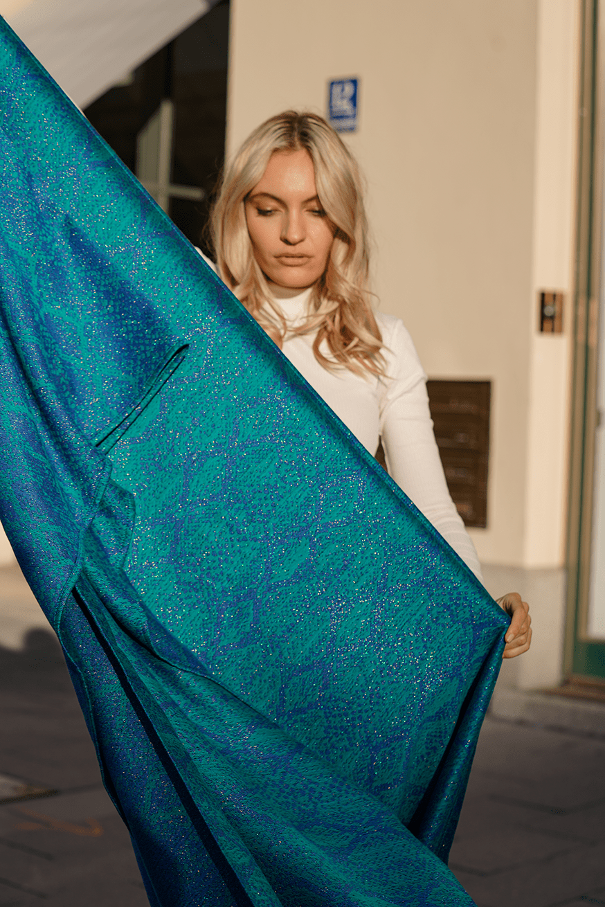 Écharpe de portage Serpent Azzura - KOKADI