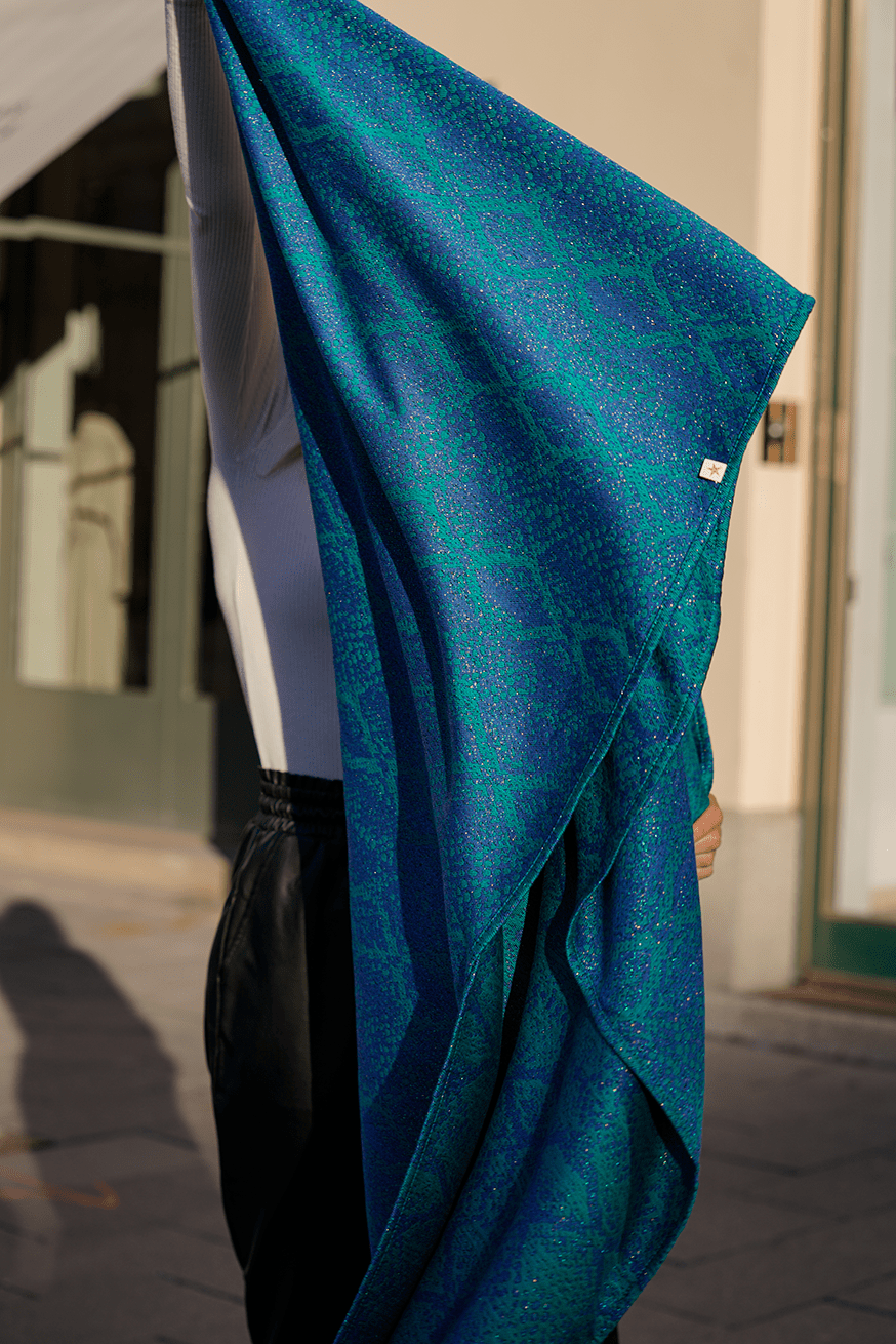 Écharpe de portage Serpent Azzura - KOKADI