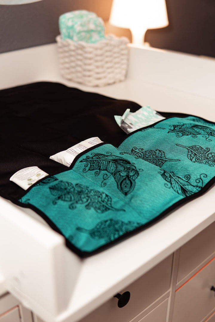 Wickelunterlage Mandala Federn Alexander - KOKADI