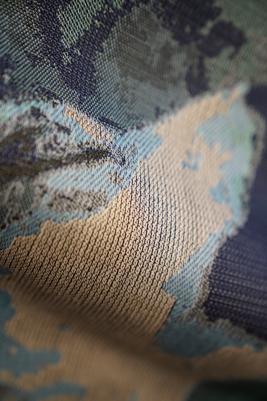 Écharpe de portage anneaux Loup au clair de lune