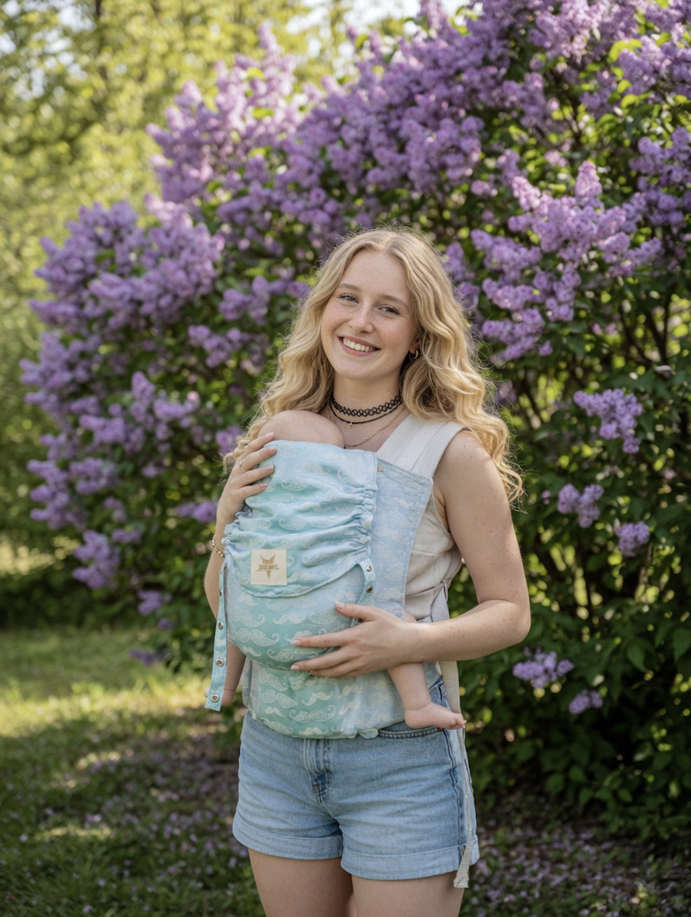 Porte-Bébé Flip Malik moustache